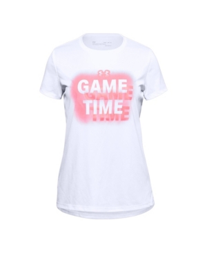 image of Under Armour Big Girls Sport Inspired Short Sleeve Tech Tee