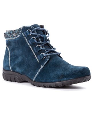 macys womens blue boots