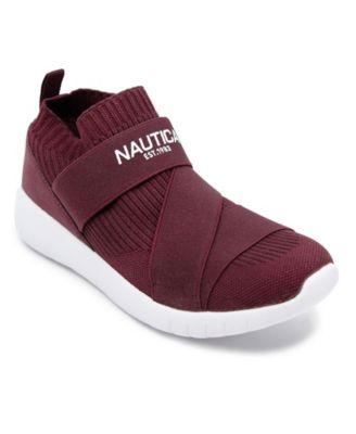 nautica burgundy shoes