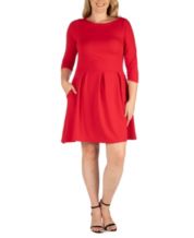 Fit & Flare Plus Size Dresses for Women