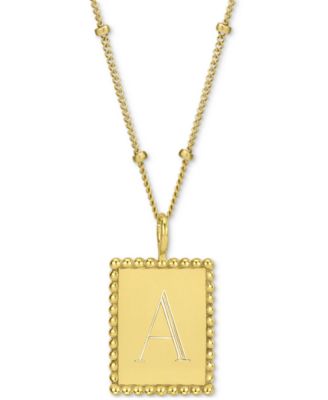 sarah chloe initial necklace