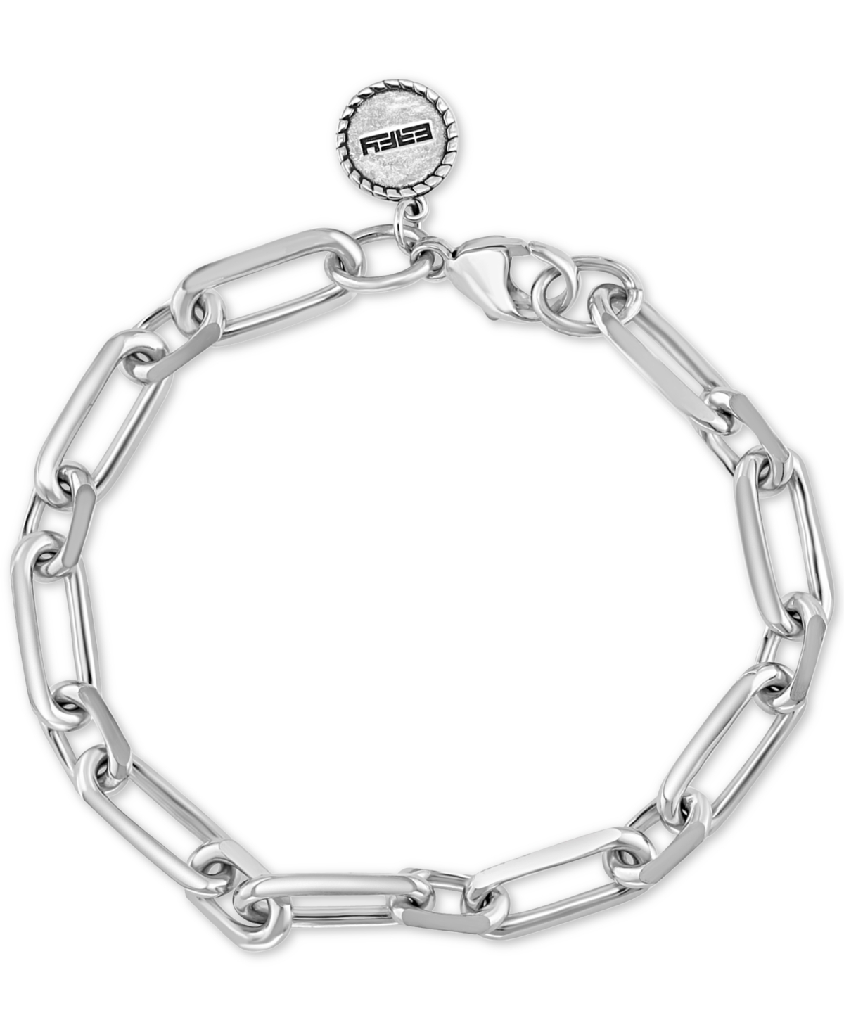 Effy Men's Oval Link Bracelet in Sterling Silver - Silver