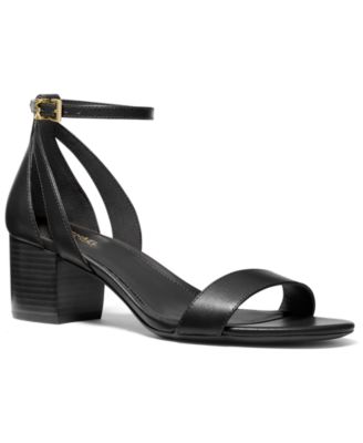 michael kors berkley sandals black