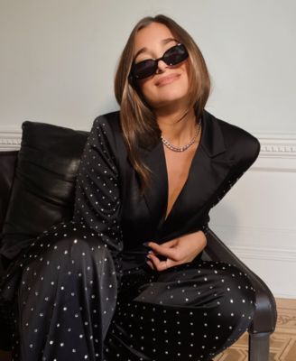 Danielle Bernstein - Rhinestone-Studded Blazer