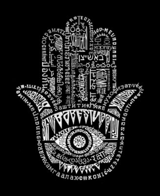 Women's Word Art Crewneck Hamsa Sweatshirt