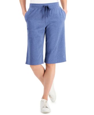 Karen Scott Soft Womens Shorts - Macy's