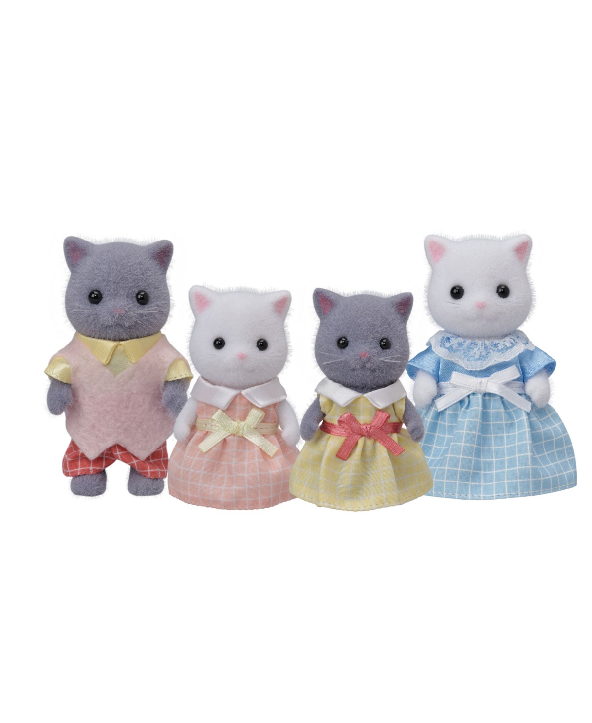 Epoch Everlasting Play Kids' Calico Critters Persian Cat Family In Multi