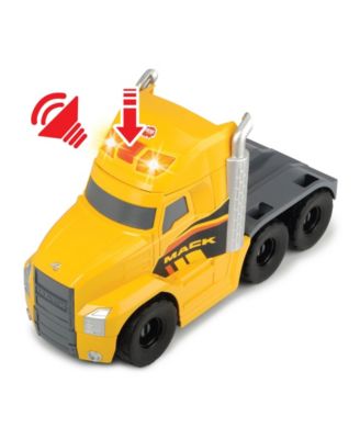 Dickie Toys 28" Mack Truck with 2 Volvo Construction Trucks