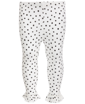 image of First Impressions Toddler Girls Spotty Dot Leggings, Created for Macy-s