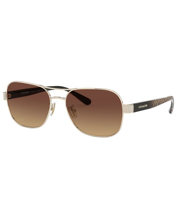 COACH Sunglasses, HC7116 57 L1151 - Macy's