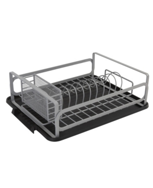 Kitchen Details Small Industrial Collection Dish Rack In Gray