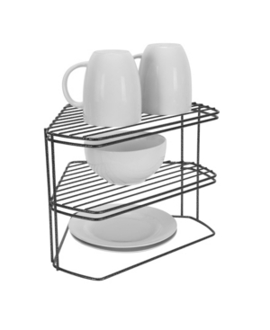 Laura Ashley Speckled 3 Tier Corner Helper Shelf