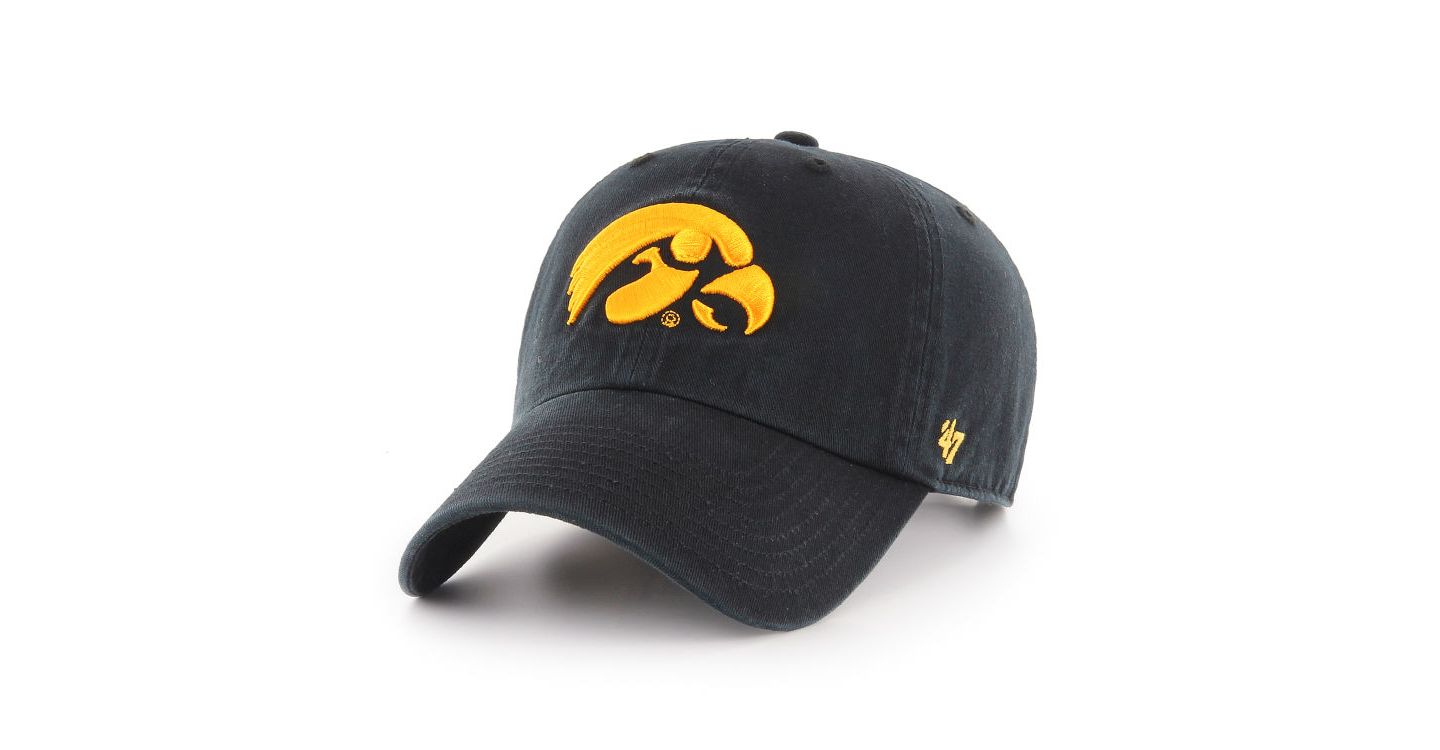 Мужская кепка '47 Brand Iowa Hawkeyes Clean UP — фото 1