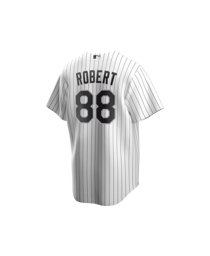 Men's Chicago White Sox Luis Robert Nike White/Black Home Authentic Player  Jersey
