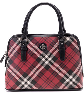 Giani Bernini Rugby Saffiano Red, White & Blue Medium Tote, Created for  Macy's