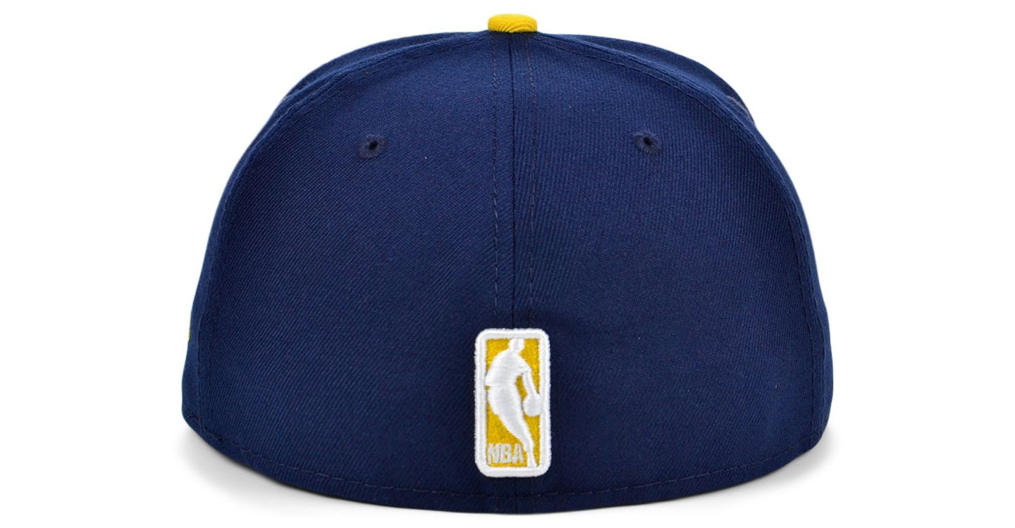 Мужская кепка New Era Indiana Pacers Basic 2 Tone 59FIFTY — фото 3