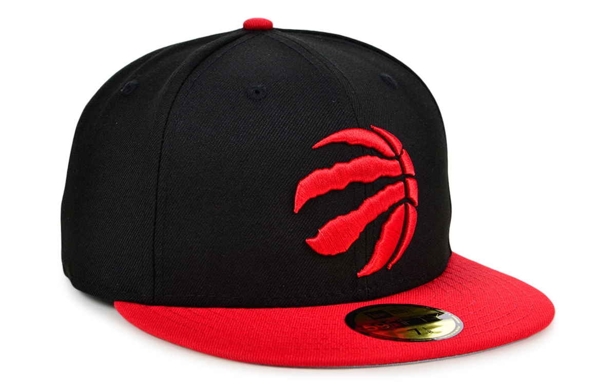 New Era Toronto Raptors Basic 2 Tone 59FIFTY Cap -Red