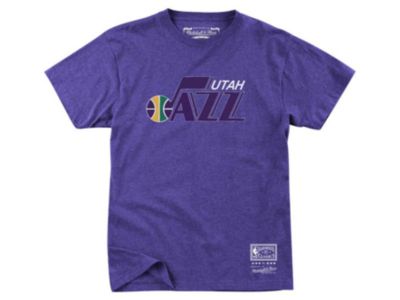 Mitchell & Ness - Utah Jazz Men's Retro Logo T-Shirt