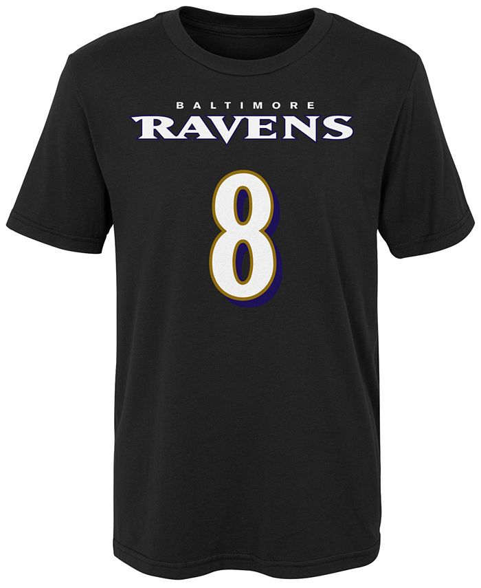 Nike Baltimore Ravens Big Boys and Girls Pride Name and Number T-shirt - Lamar  Jackson - Macy's