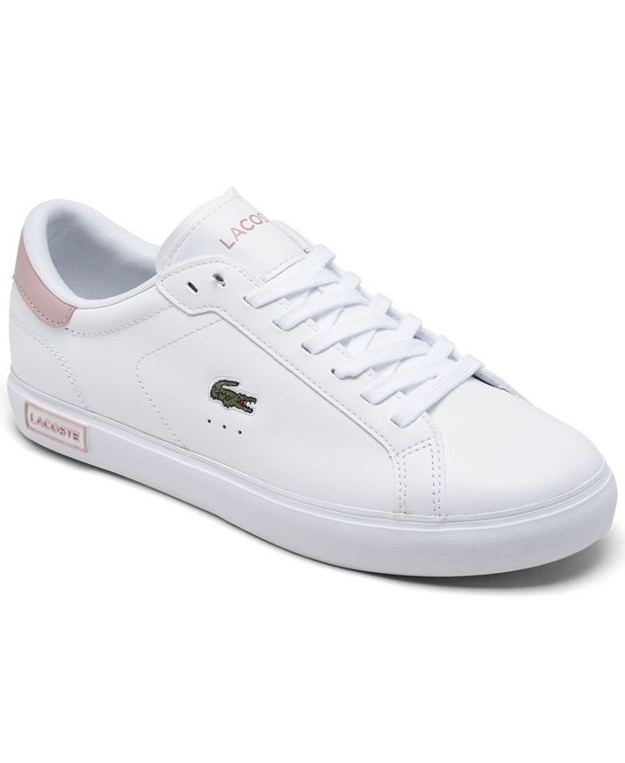Undertrykkelse Følg os areal Lacoste Women's Powercourt Casual Sneakers from Finish Line - Macy's