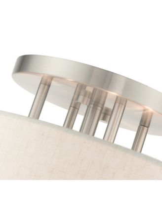 Solstice 6 Lights Semi Flush