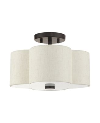 Solstice 2 Lights Semi Flush