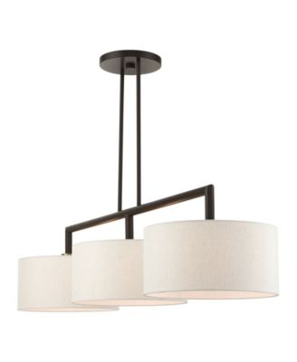 Meridian 3 Lights Linear Chandelier
