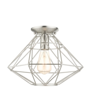 Geometric 1 Light Flush Mount