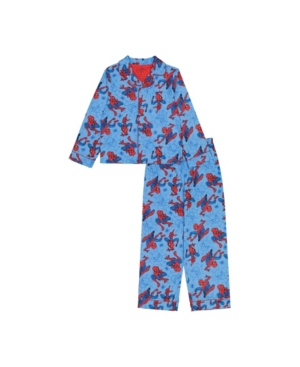 image of Spiderman Big and Little Boys 2 Piece Set