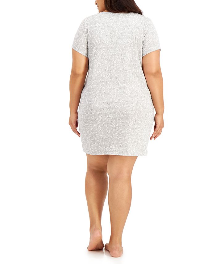 Charter Club The Everyday Cotton Plus Size Sleep Shirt, Created for