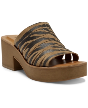 image of Lucky Brand Women-s Paydin Platform Sandals Women-s Shoes