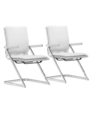 Shop Zuo Lider Plus Conference Chair, Set Of 2 In White