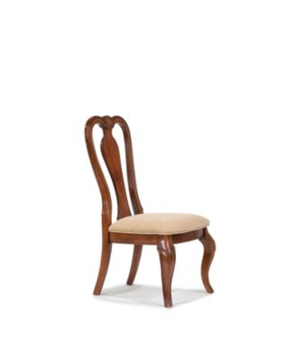 queen anne wood chair