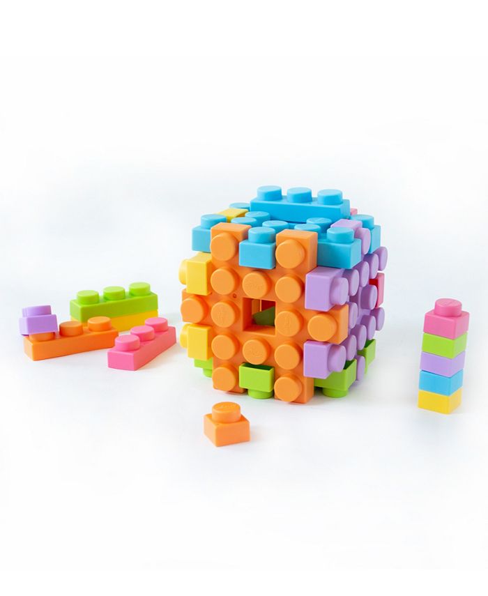 UNiPLAY 18 pieces Small Cube Building Blocks - Macy's