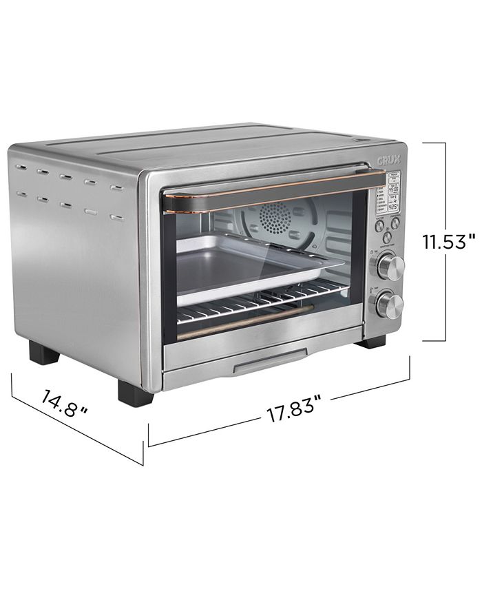 Crux Digital 6 Slice Air Fryer Toaster Oven 14805, Created for Macy's