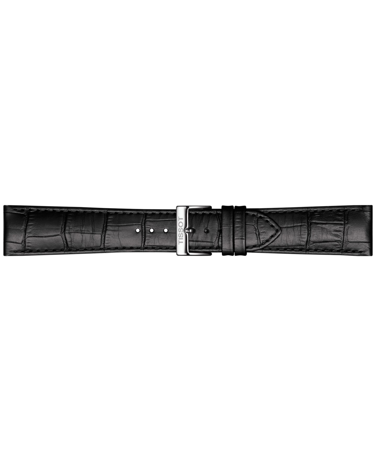 Мужские часы Tissot Swiss Classic Dream Black Leather Strap Watch 42mm — фото 4