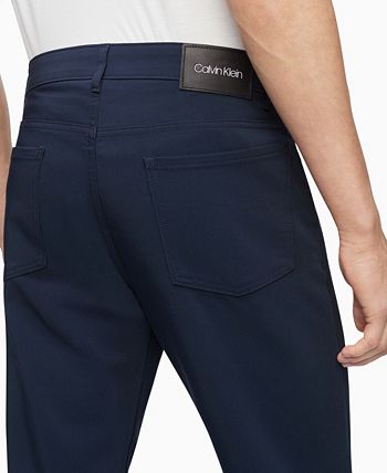 Calvin Klein Men's CK Move 365 Slim-Fit Performance Stretch Pants ...