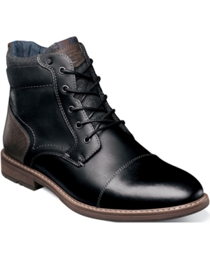 image of Nunn Bush Men-s Fuse Cap-Toe Chukka Boots Men-s Shoes