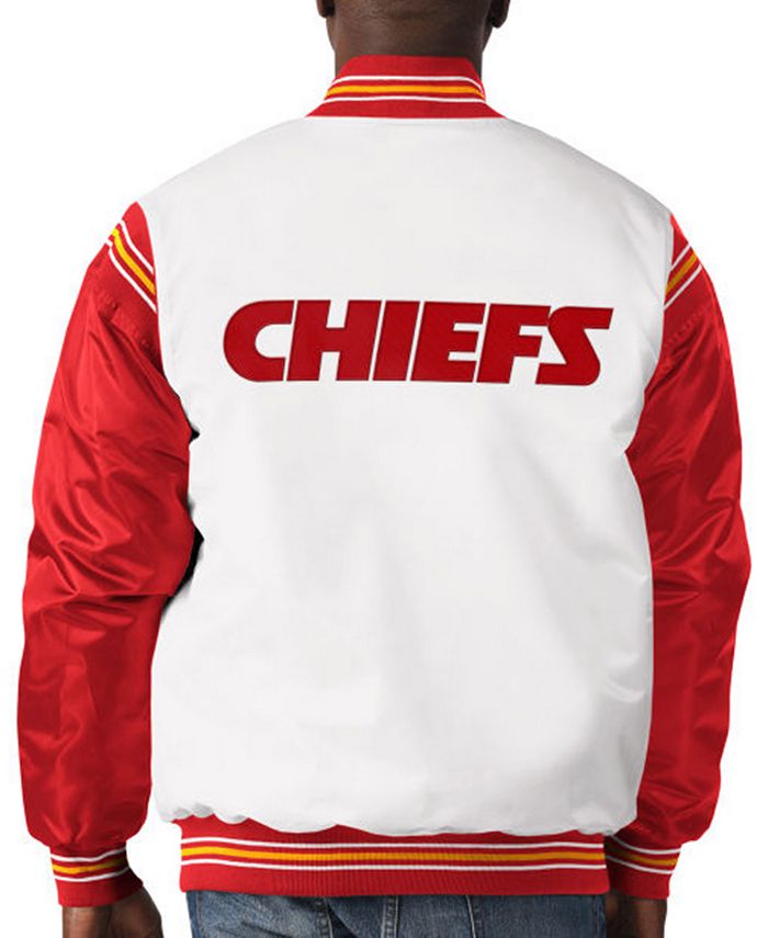 Starter Kansas City Chiefs Men's The Renegade Satin Jacket Macy's