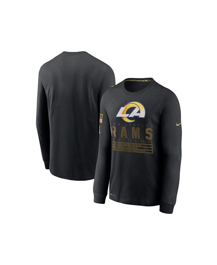 Nike Los Angeles Rams Men's 2020 Salute to Service Long Sleeve T-Shirt -  Macy's