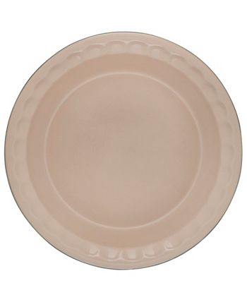 Le Creuset Red Ceramic Deep Dish Pie Pan-food Photography Props 