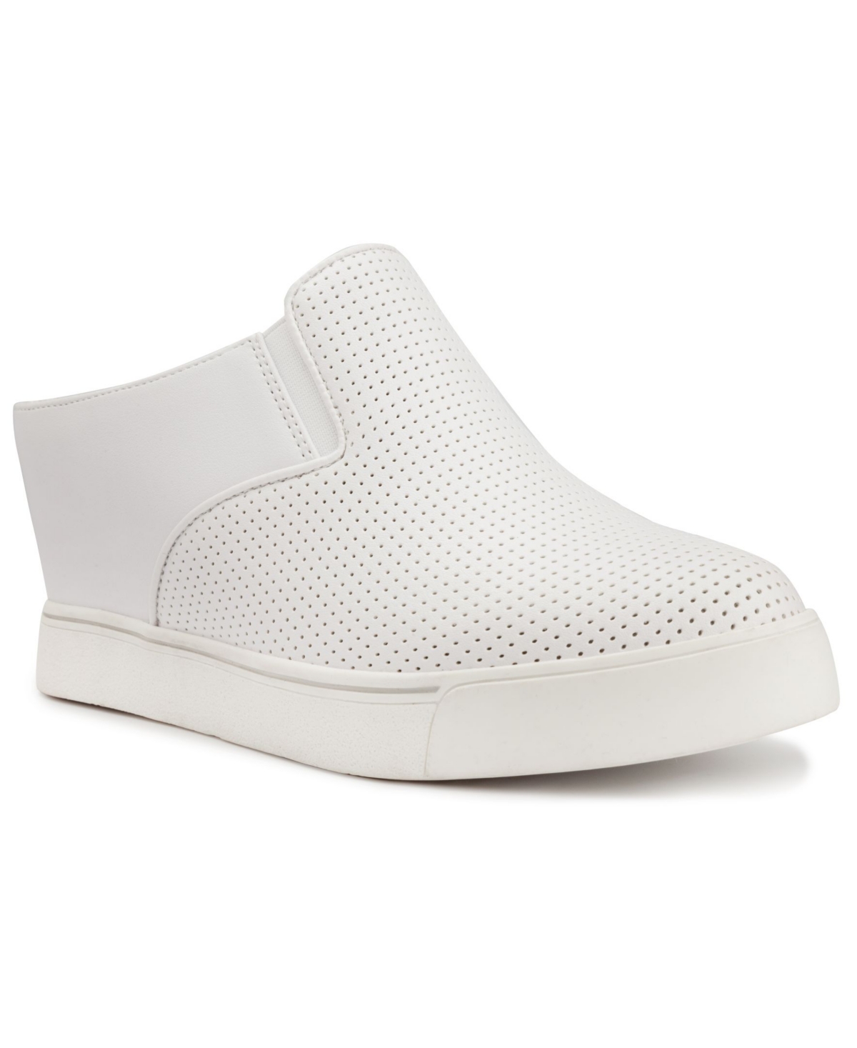 Women's Kallie Slip-On Wedge Sneakers - White