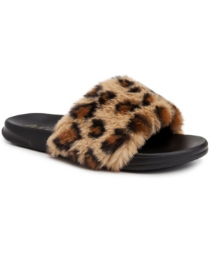 Sugar Women's Wuzz Fuzzy Slide Sandals Women's Shoes