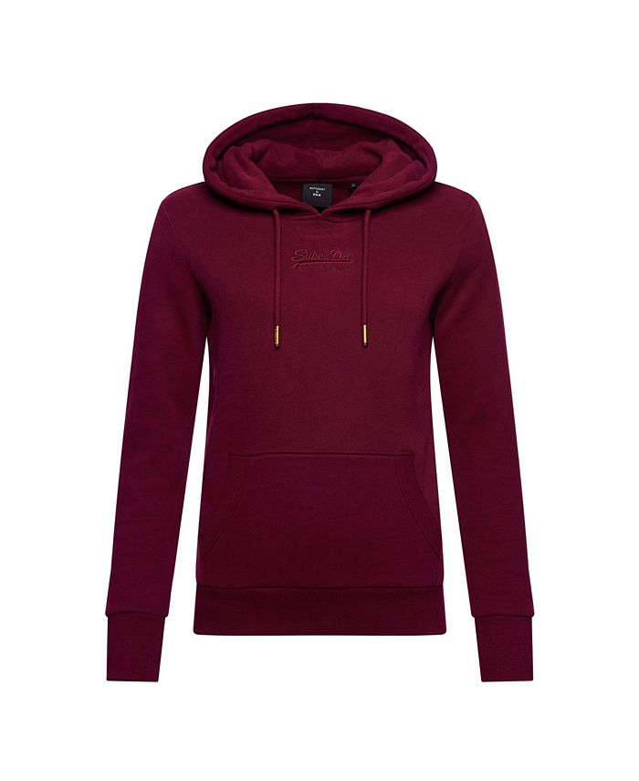 Superdry vintage logo sale tonal embroidered hoodie