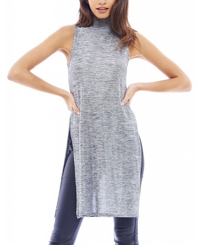 SIDE SPLIT TOP SILVER LININGS