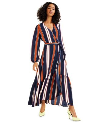 bar iii striped dress