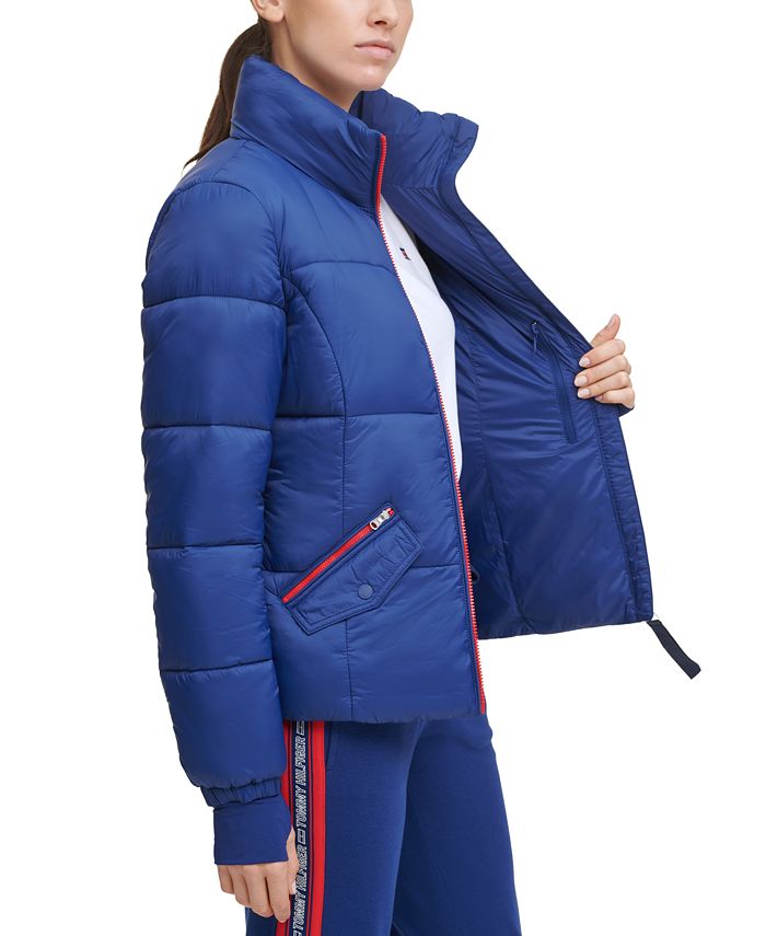 Tommy Hilfiger ThumbholeCuff Puffer Jacket & Reviews Jackets & Vests Juniors Macy's