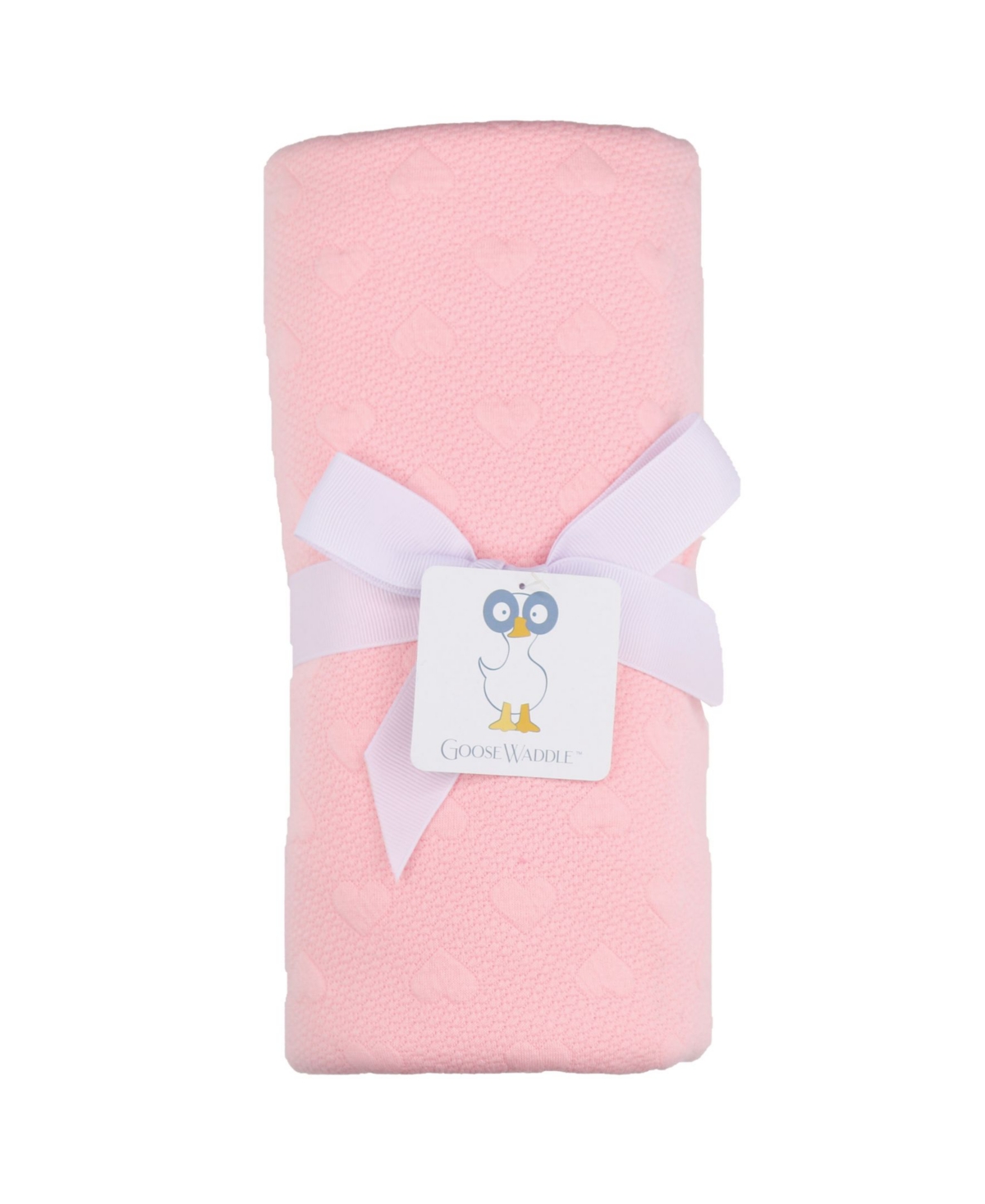 GooseWaddle Knit Blanket - Pink