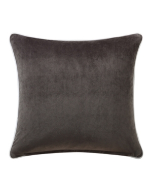 Rose Tree Aleah Pillow, 20" X 20" Bedding In Charcoal