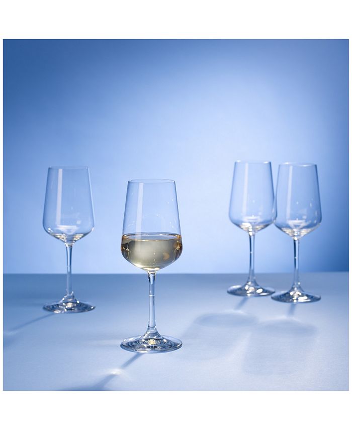 Villeroy & Boch Ovid White Wine Glass, Set of 4 Macy's